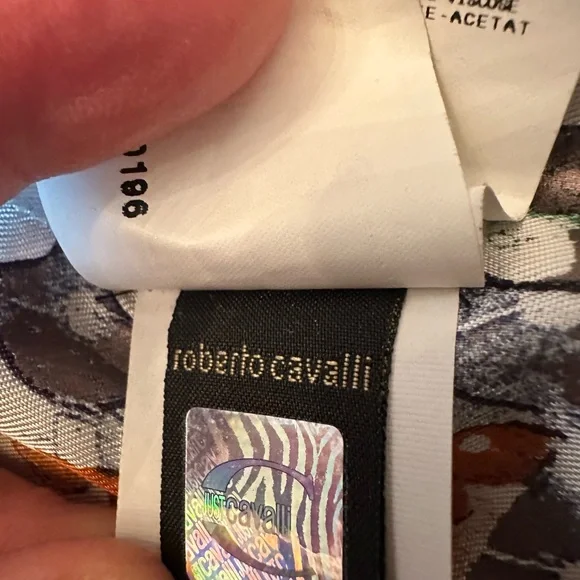 Just Cavalli Black Jacket & Pants Set Intricate Appliqué Spanish Style - Picture 6 of 16